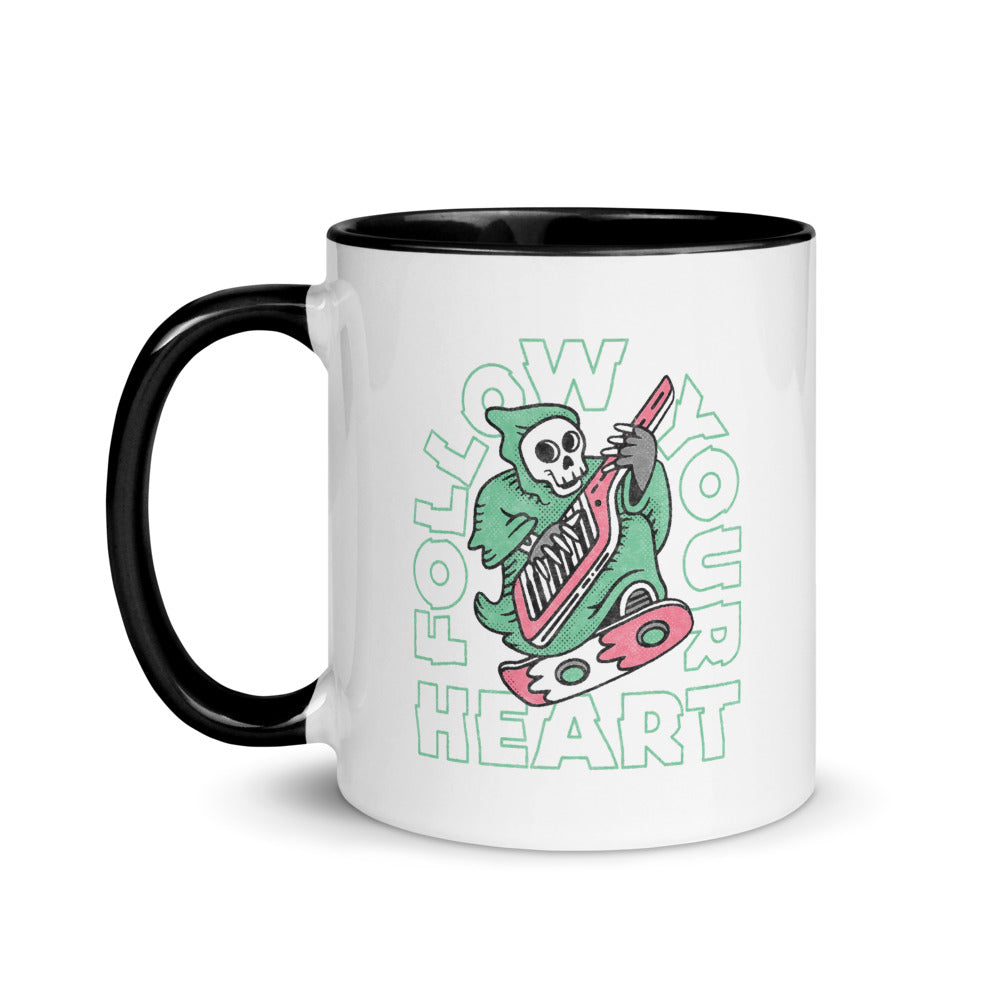 "Follow Your Heart" Mug