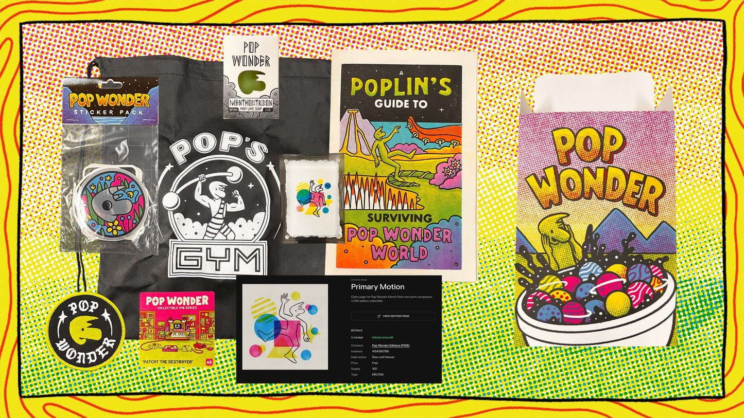 Pop Wonder Merch Pack - Limit 100