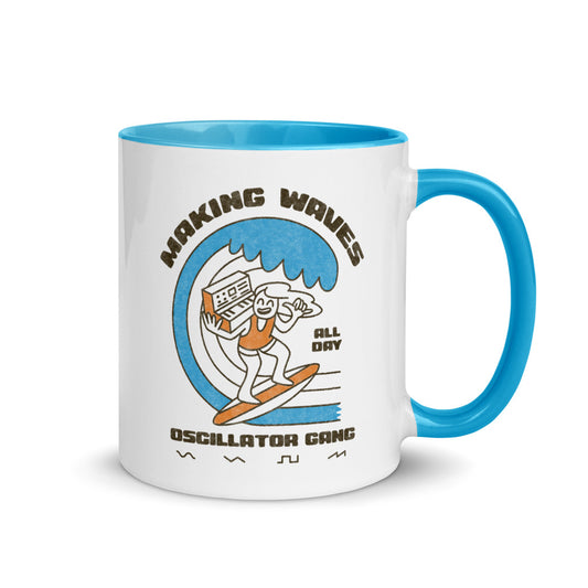 "Oscillator Gang - Making Waves" Mug